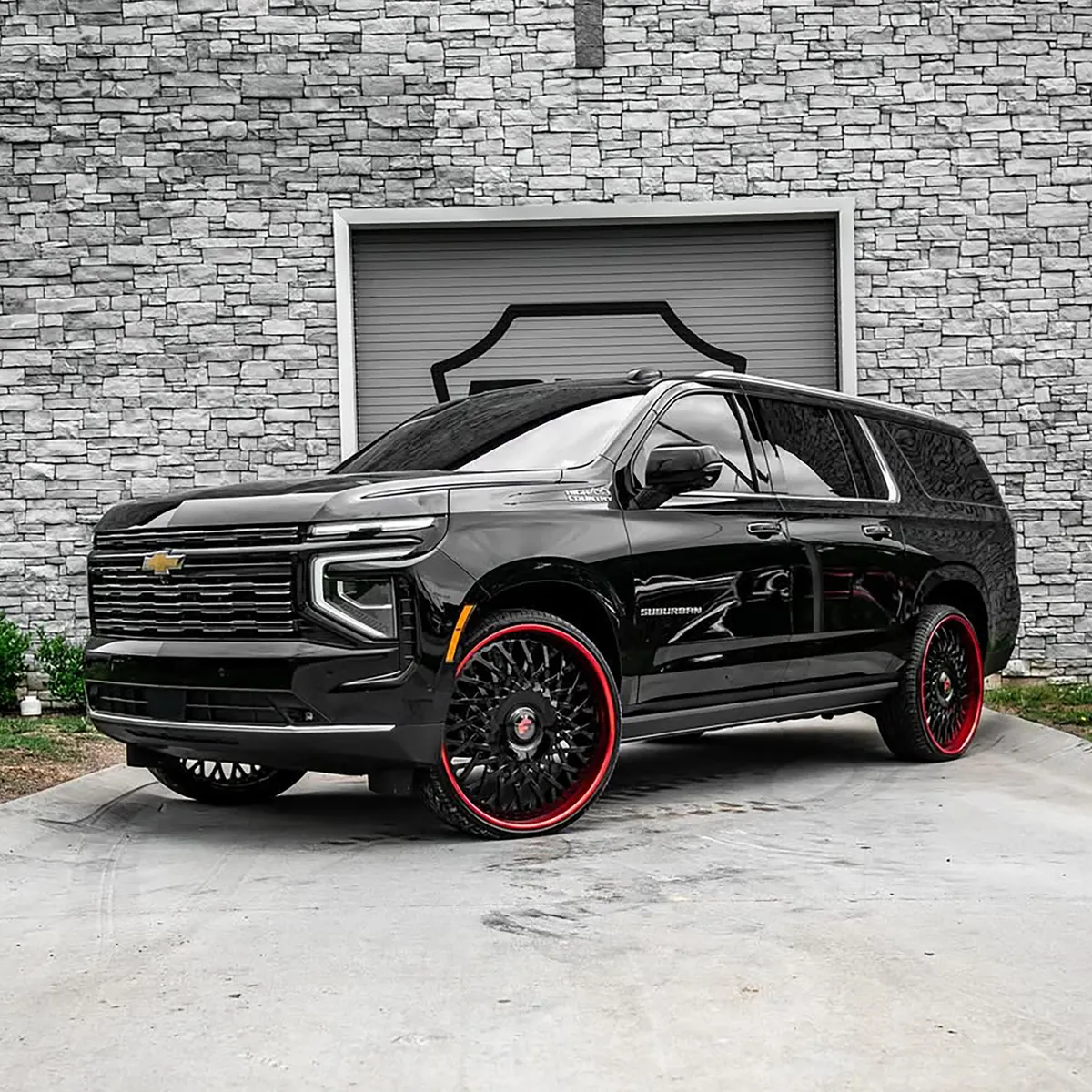 Chevrolet Tahoe on Forgiato Tessutto wheels