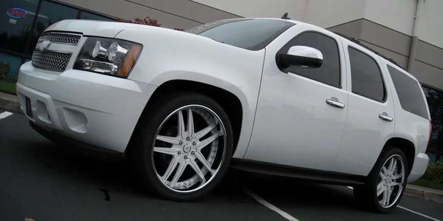 Chevrolet Tahoe on Forgiato Vizzo wheels