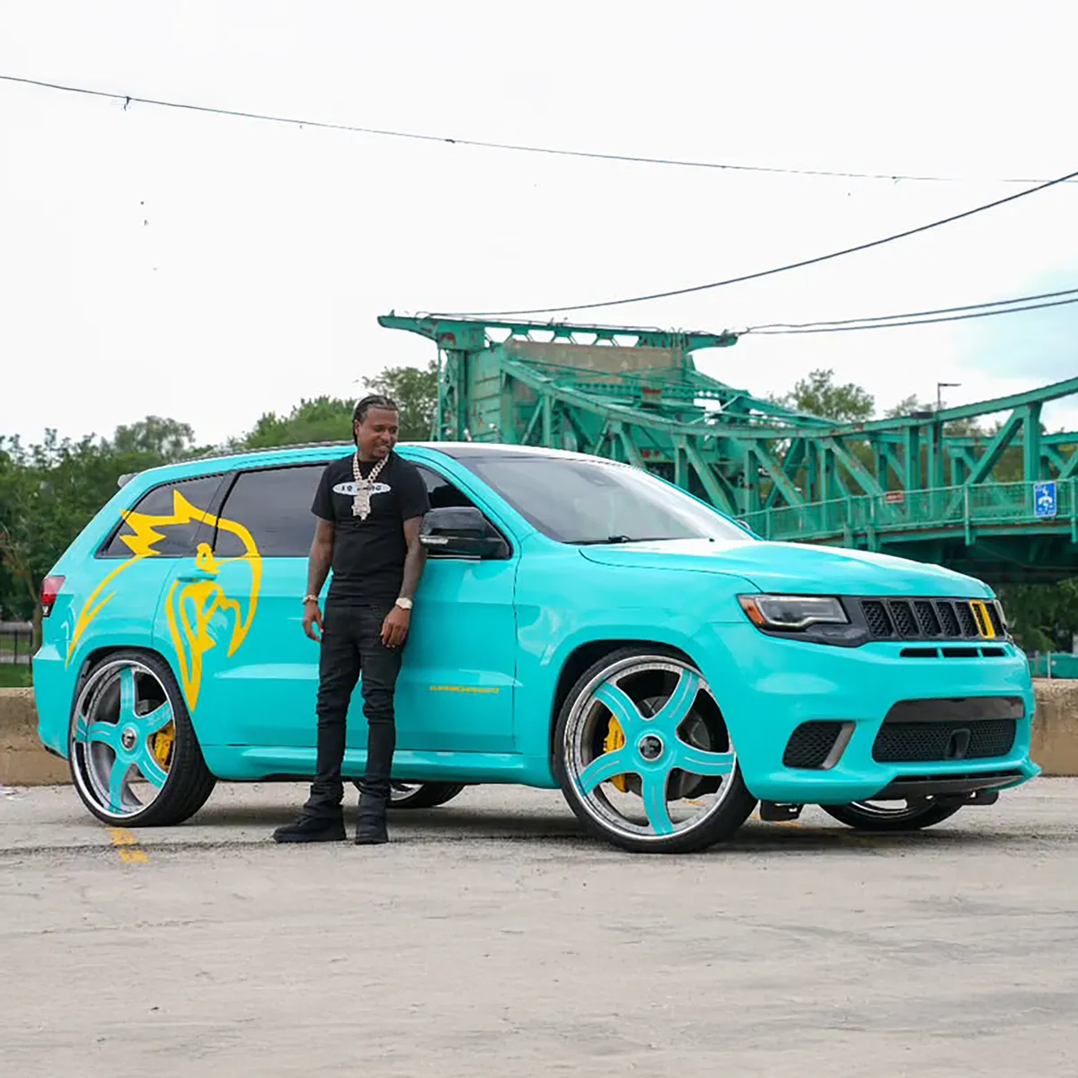 Jeep Trackhawk on Forgiato Belice Xkw wheels