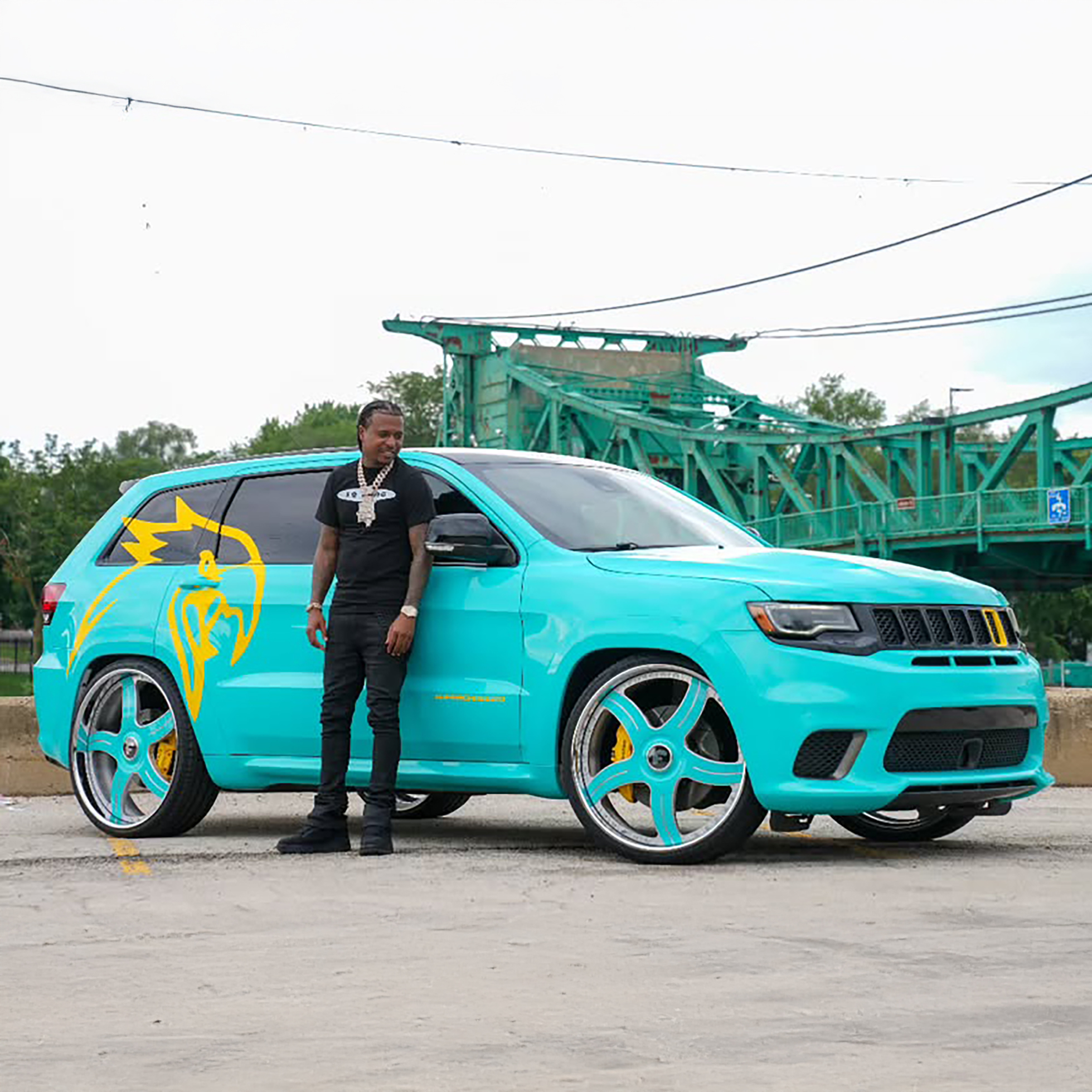 Jeep Trackhawk on Forgiato Belice Xkw wheels