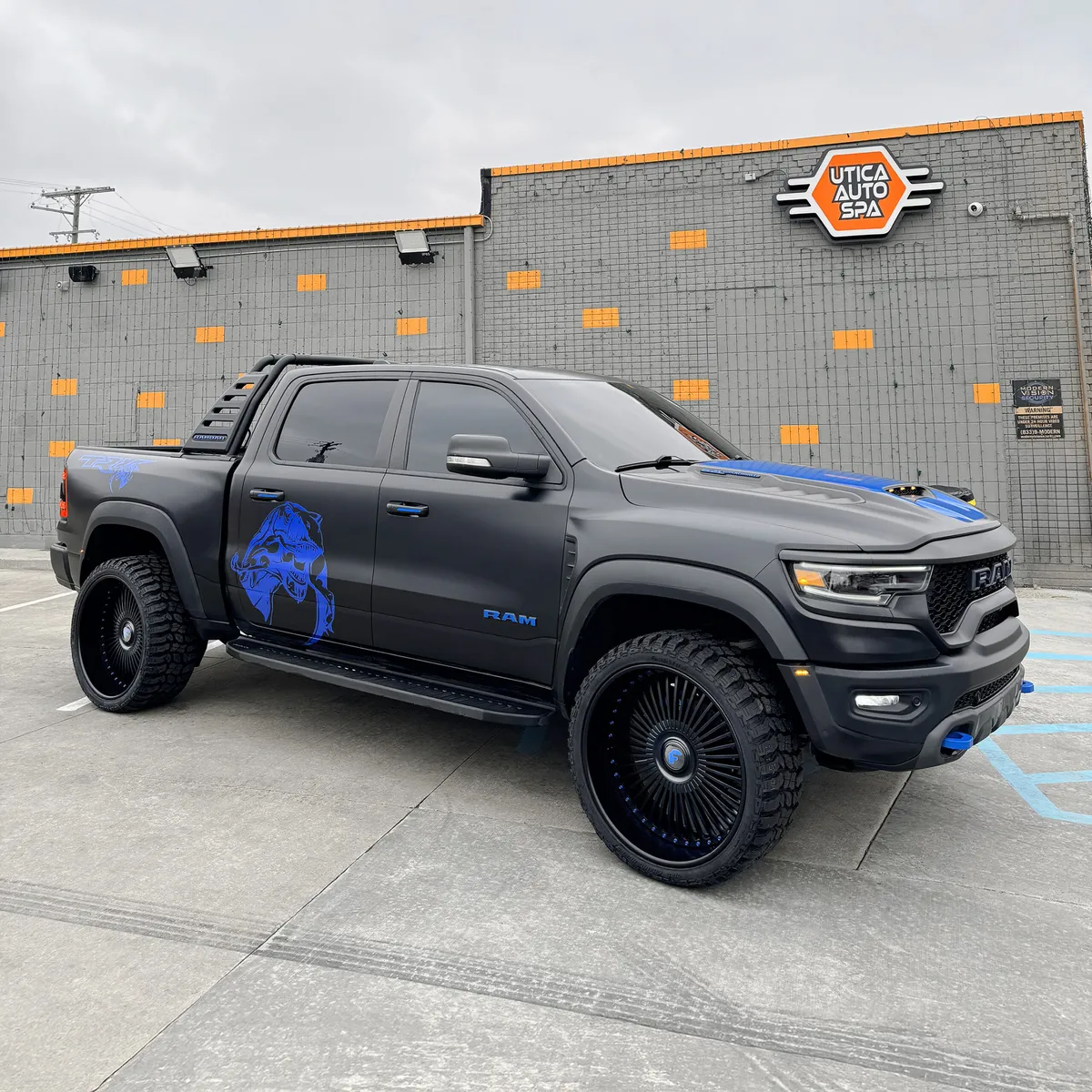 Ram Trx on Forgiato Trimestre wheels
