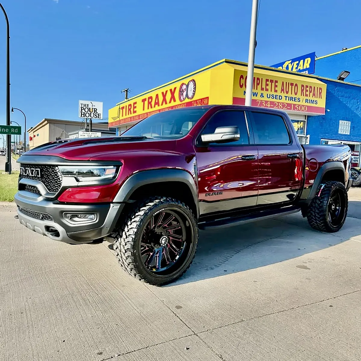 Ram Trx on Forgiato Txc wheels