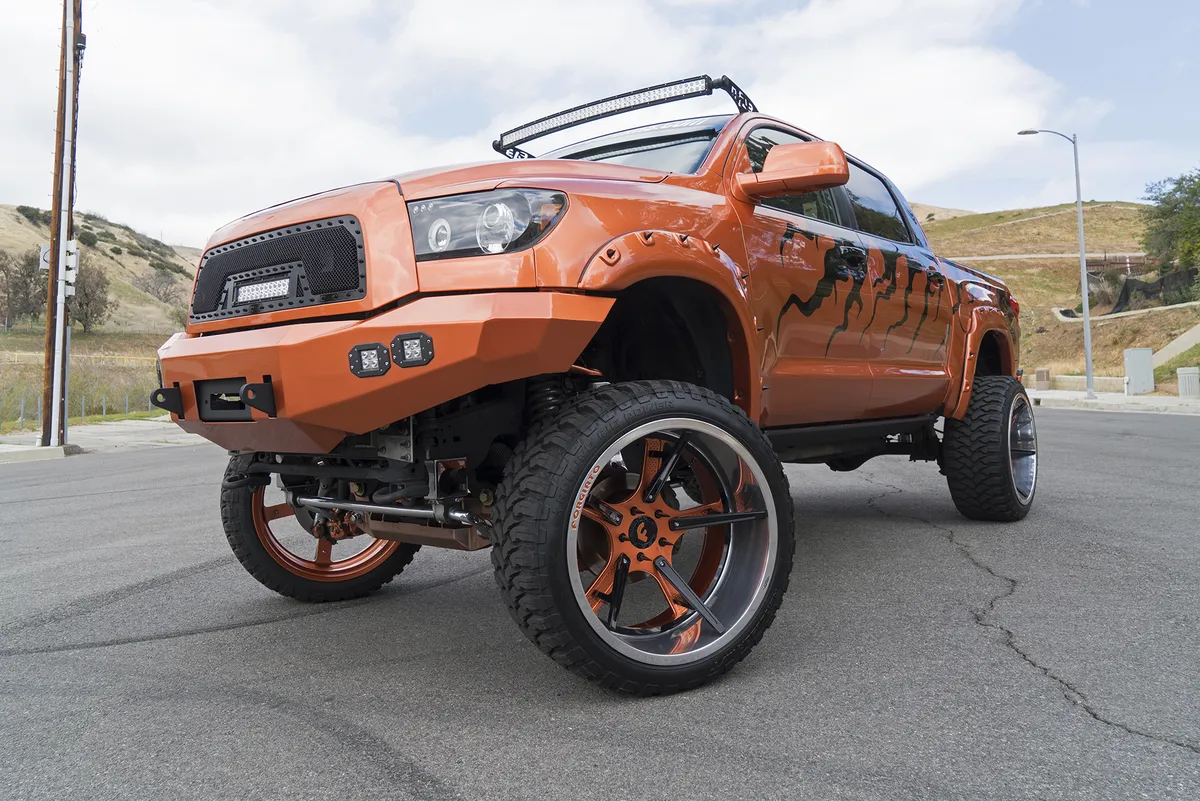 Toyota Tundra on Forgiato Gambe wheels