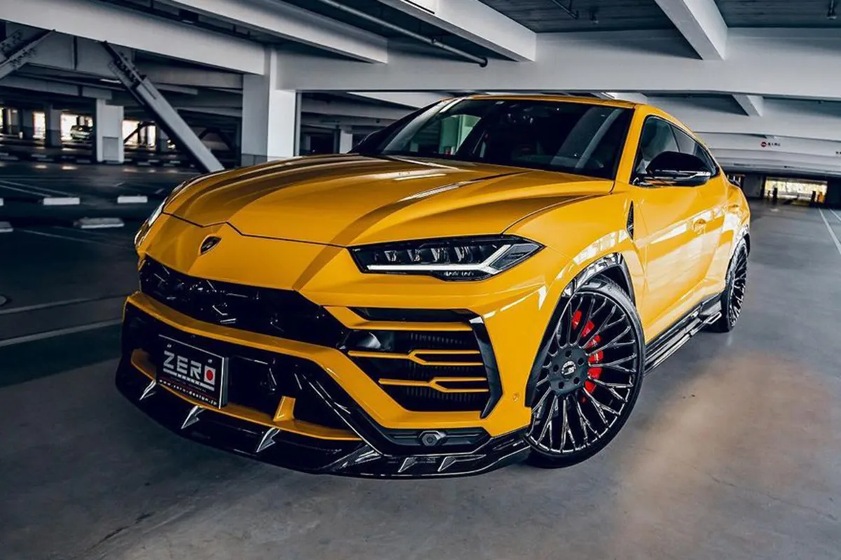 Lamborghini Urus on Forgiato NB6-M wheels