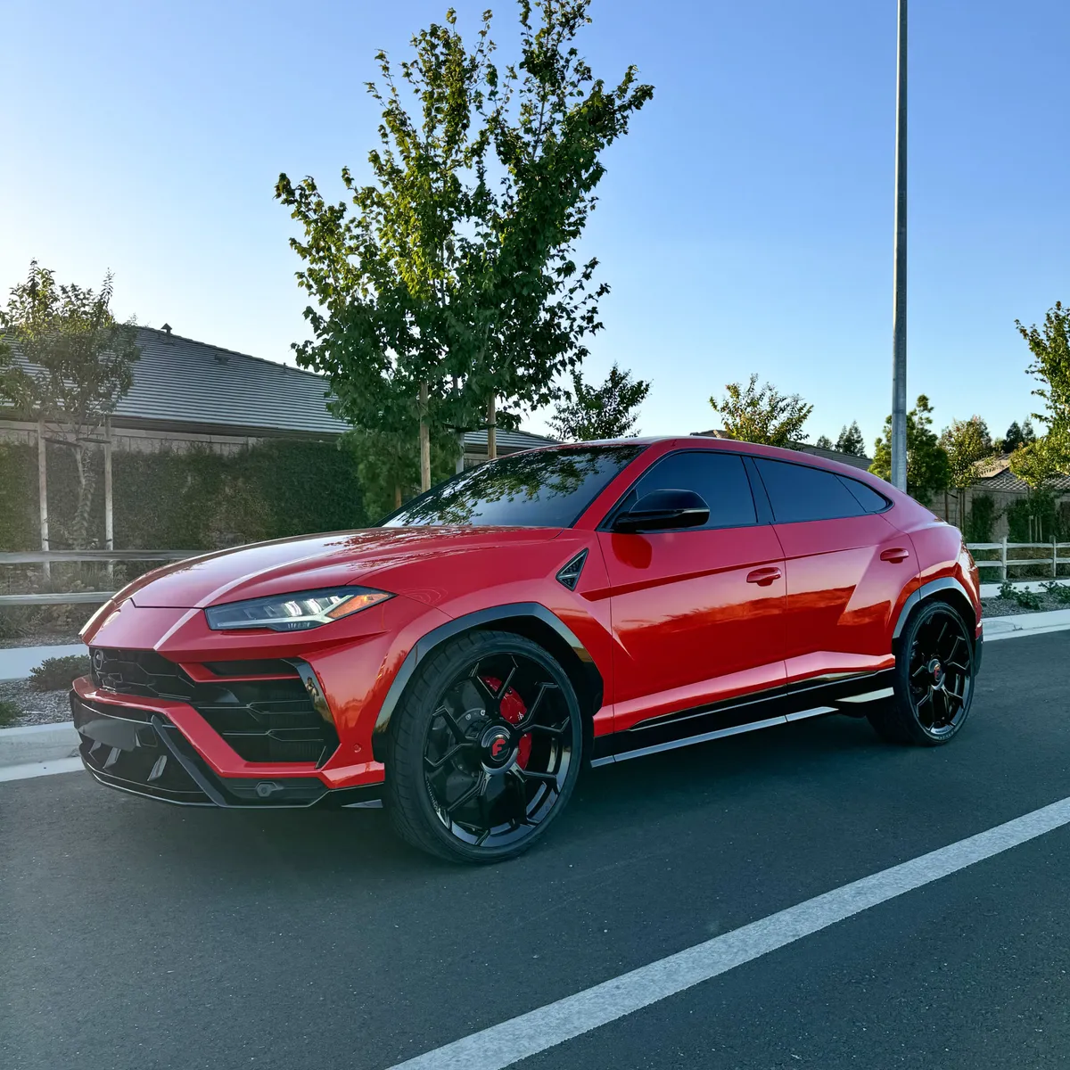 Lamborghini Urus on Forgiato Quadri-M wheels
