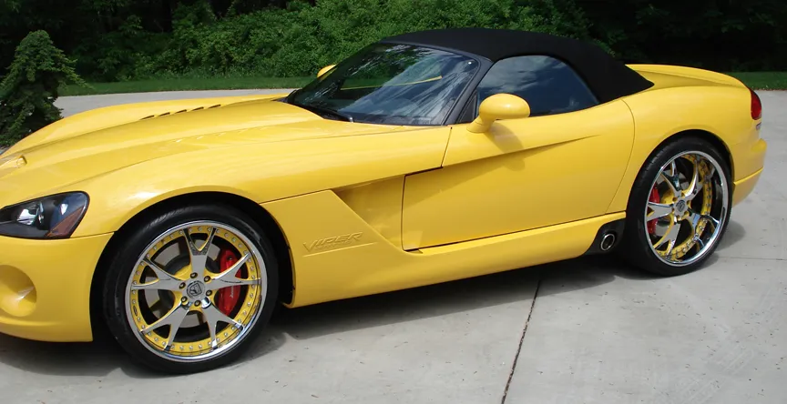 Dodge Viper on Forgiato Forcella wheels
