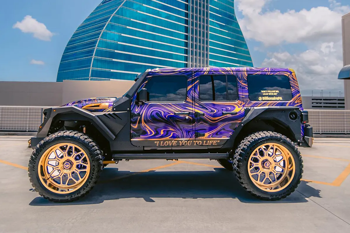 Jeep Wagoneer on Forgiato Flusso-T wheels