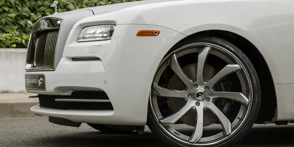 Rolls-Royce Wraith on Forgiato Fondare-ECL wheels