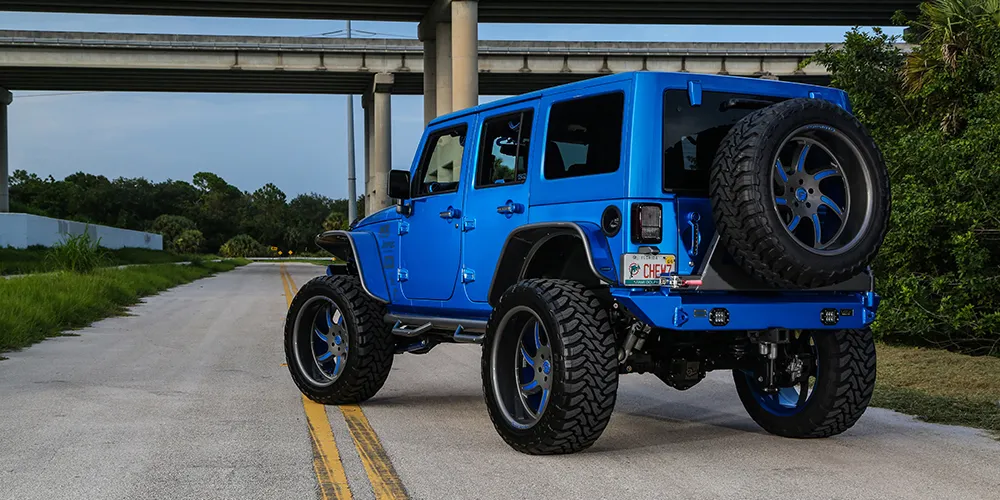 Jeep Wrangler on Forgiato Azioni-T wheels