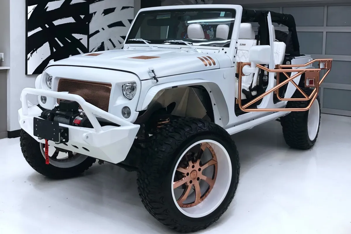 Jeep Wrangler on Forgiato Fondare wheels