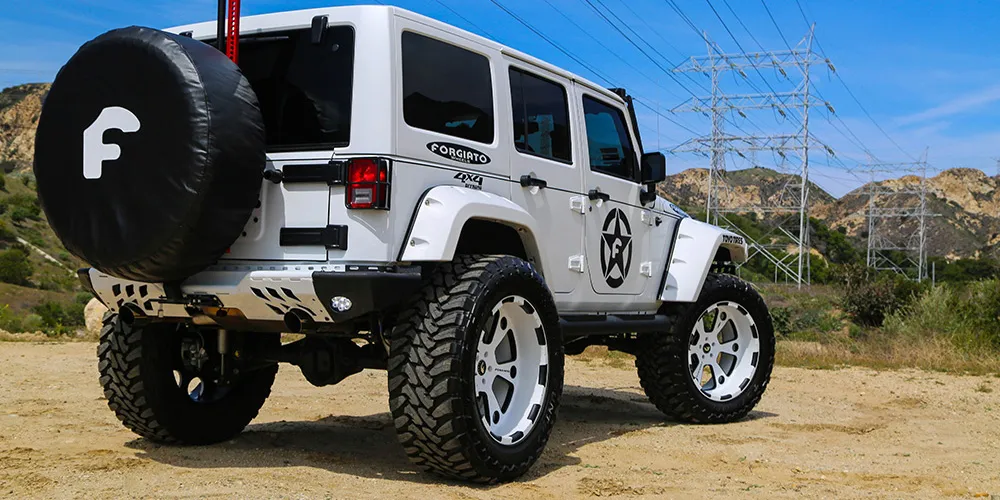 Jeep Wrangler on Forgiato Massa-T wheels