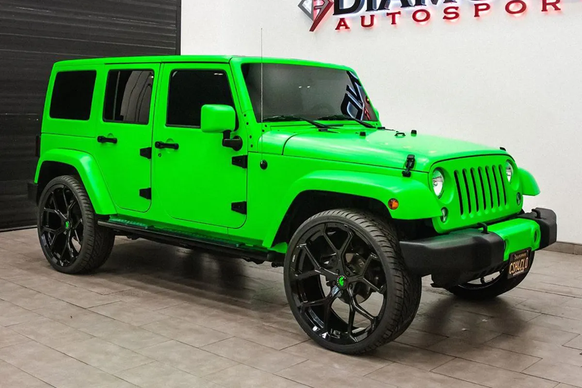 Jeep Wrangler on Forgiato Quadri-M wheels