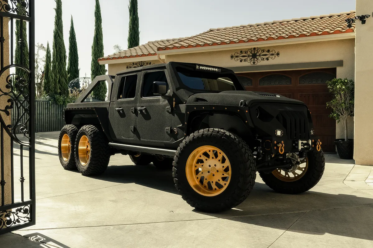 Jeep Wrangler on Forgiato Txc105 wheels