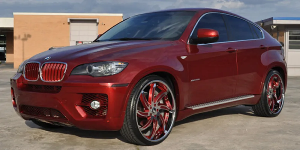 BMW X6 on Forgiato Series-Azioni wheels