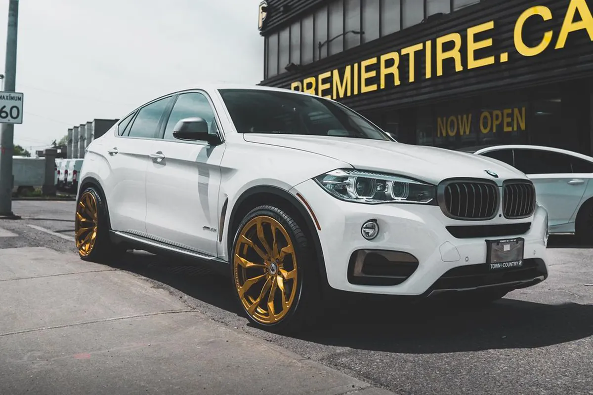 BMW X6 on Forgiato Series-F2-16-M wheels