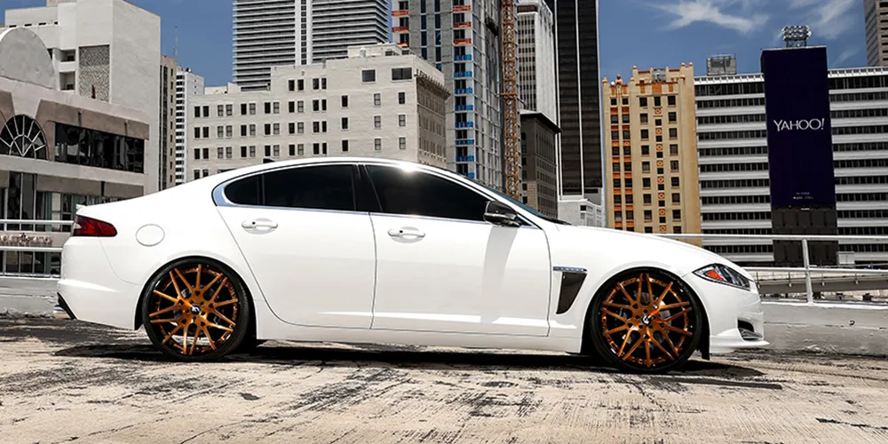 Jaguar XF on Forgiato Maglia-ECL wheels