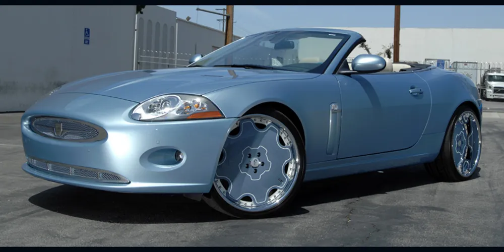 Jaguar XK on Forgiato Fiore wheels